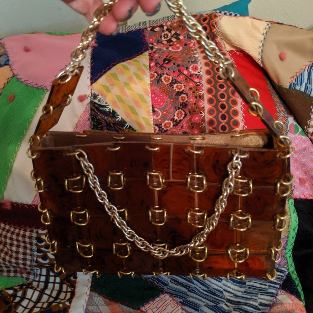 Mid-Century Modern Lucite Handbag